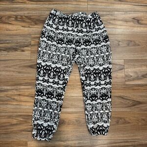 Black and White Patterned Bottoms